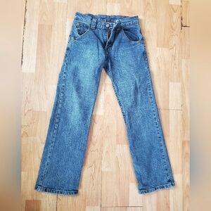 Wrangler Straight Leg Jeans. Boy’s Size 10 Regular